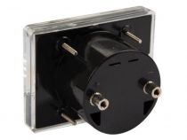 Amperemetre analogique de tableau 30a cc / 60 x 47mm (AIM6030A)
