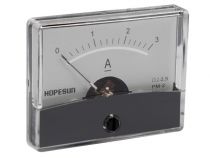 Amperemetre analogique de tableau 3a cc / 60 x 47mm (AIM603000)