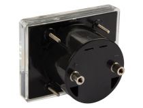 Amperemetre analogique de tableau 50µa cc / 60 x 47mm (AIM60005)