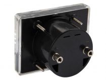 Amperemetre analogique de tableau 500ma cc / 60 x 47mm (AIM60500)
