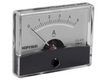 Amperemetre analogique de tableau 5a cc / 60 x 47mm (AIM605000)