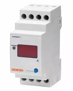 Amperem�tre digital insertion t.a. - 5/999a - 2 modules