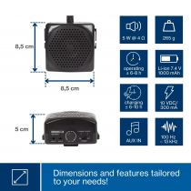 Amplificateur De Voix Portable (HQPA10001)