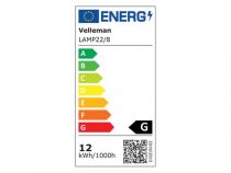 Ampoule de rechange de 12w/t4 pour vtlamp8 (LAMP22/8)