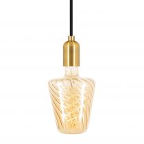 Ampoule déco opéra ambrée, E27, Led 4W, 2000K 240lm dimmable (719014)