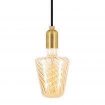 Ampoule déco opéra ambrée, E27, Led 4W, 2000K 240lm dimmable (719014)