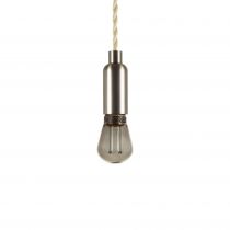 Ampoule déco ST45 fumée à micro filament,  E14, led 2.3W, 1800K, 65lm, dimmable (719033)