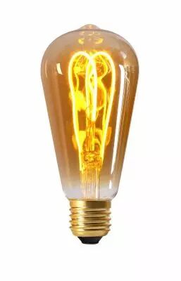 Ampoule Edison Filament LED LOOPS 5W E27 2000K 260lm Ambr�e (716603)