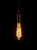 Ampoule Edison Filament LED TWISTED 5W E27 2000K 260lm Ambrée (716604)