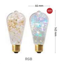 Ampoule Edison Happy in 1,5W E27 RGB Claire (16026)