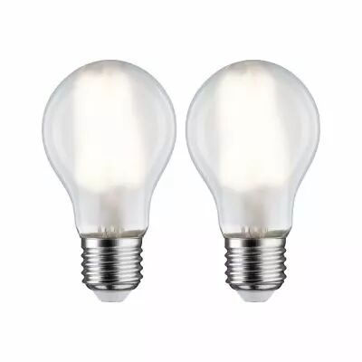 Ampoule Fil STD x2 806lm E27 4000K d�poli 7W 230V (28924)