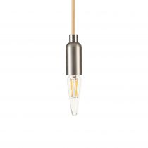 Ampoule Flamme Bohème filament LED 4W E14 2700K 320Lm dimmable Claire (713400)
