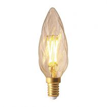 Ampoule Flamme F6 filament LED 5W E14 2700K 610Lm Claire (713209)