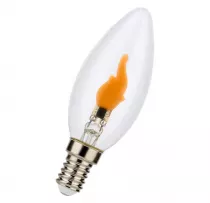 Ampoule Flamme Flicker LED E14 0.5W 5lm ( 146557)