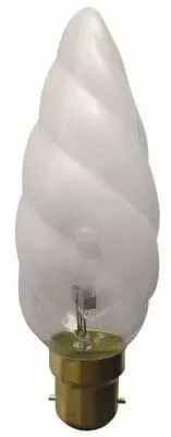 Ampoule flamme torsad�e g�ante F15 HALO ECO 46W 230V B22 TR