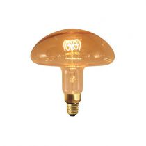 Ampoule géante Champignon filament LED 4 loops 4W E27 2000K 200Lm dimmable Ambrée (716690)