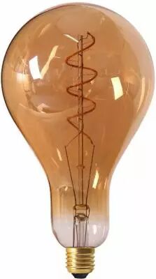 Ampoule G�ante Filament LED TWISTED 240mm 4W E27 2000K 200Lm Dimmable Ambr�e (716624)
