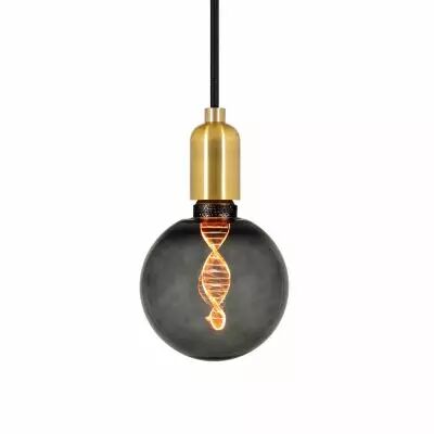 Ampoule globe d�co ADN fum�e, G125, E27,led 3.5W, 1800K, 110lm, dimmable (719038)