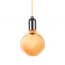 Ampoule globe déco cuivrée  E27, G125, Led 4W, 1600K 80 lm (174117)