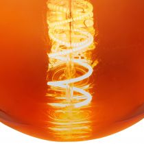 Ampoule globe déco cuivrée  E27, G125, Led 4W, 1600K 80 lm (174117)