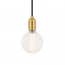 Ampoule globe déco perlé claire G125 E27, led 1W 2000K 50lm (719035)