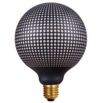 Ampoule globe dcorative pointille LED, E27, 125, 4W