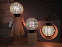 Ampoule globe décorative pointillée LED, E27, 125, 4W