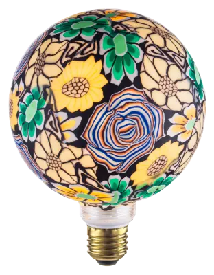 Ampoule globe G125 E27 BRESILIENNE 4W 2700K 470lm dim