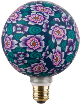 Ampoule globe G125 E27 PSYCHEDELIQUE 4W 2700K 470lm dim