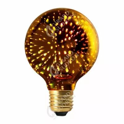 Ampoule Globe G80 Cosmos LED 4W E27 Or (16003)