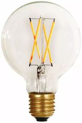 Ampoule globe G80 LED Filament Bulbs 6W E27 2700K 730Lm Dim. Cl.