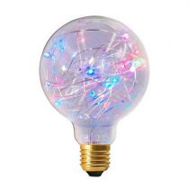 Ampoule Globe G95 Happy in 1,5W E27 RGB Claire (16027)