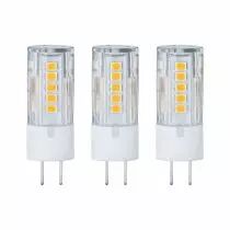 Ampoule Led à  culot à  ergots Matière plastique 3x3,5W GY6,35 blanc chaud (28822)