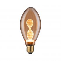 Ampoule LED B75 Inner Glow Helix 180lm E27 doré 1800K (28884)