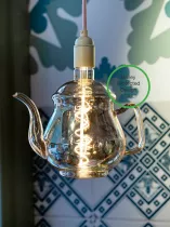 Ampoule LED Bailey Th&eacute;i&egrave;re Earl dor&eacute;e E27 4W 1900K 160lm � Dimmable