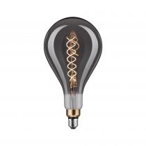 Ampoule LED BigDrop fil 200lm E27 1800K grd smoke 7W double spirale 230V (28858)