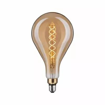 Ampoule LED BigDrop fil 400lm E27 1800K grd dor� 7W double spirale 230V (28867)