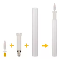 Ampoule LED de rechange &agrave; flamme vacillante/oscillante avec contrepoids � New Feeling\'s Flame VivaFlam