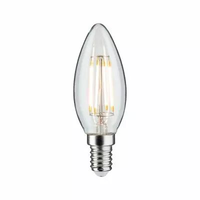 Ampoule LED filament Flamme 470lm E14 4,8W Clair gra 2700K 230V (28684)