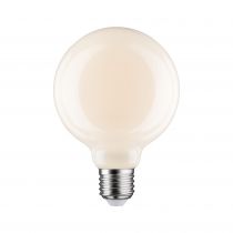 Ampoule LED Filament Globe 95 470lm E27 2700K opale dim 6W 230V (28624)