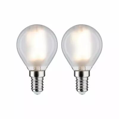 Ampoule Led Filament Sph�rique 2x4,5watts E14 2.700 K blanc chaud (28789)