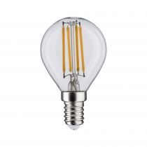 Ampoule LED filament sphérique 470lm E14 4,8W Clair gradable 2700K 230V (28690)