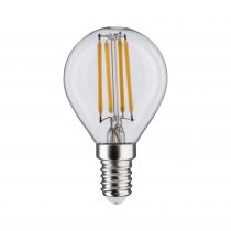 Ampoule LED filament sphérique 470lm E14 4,8W Clair gradable 2700K 230V (28690)