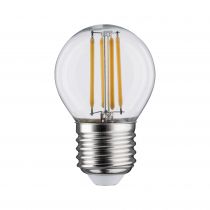 Ampoule LED filament sphérique 470lm E27 4,8W Clair gradable 2700K 230V (28692)