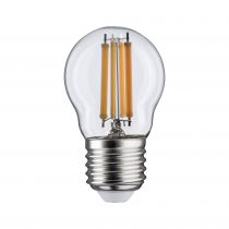 Ampoule LED Filament sphérique 800lm E27 2700K 6,5W clair dim 230V (28655)