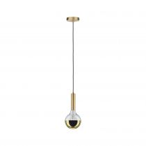 Ampoule LED G125 Calotte réflectrice 520lm E27 2700K 6W 230V Doré gradable (28678)