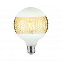 Ampoule Led G125 Ringspiegel Gold glanz gepunktet E27 2.700K dimmbar\n (28770)