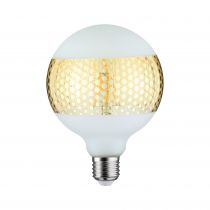 Ampoule Led G125 Ringspiegel Gold glanz gepunktet E27 2.700K dimmbar\n (28770)