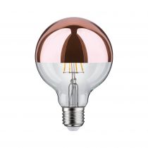 Ampoule LED G95 Calotte réflectrice 680lm E27 2700K 7W 230V Cuivre (28674)