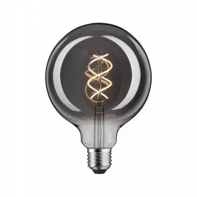 Ampoule LED Globe125 fil 130lm E27 1800K grd smk 4W spiral (28860)